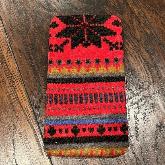 Southwestern Style Wallet cool flannel like material all over print no brand - Picture 2 of 6